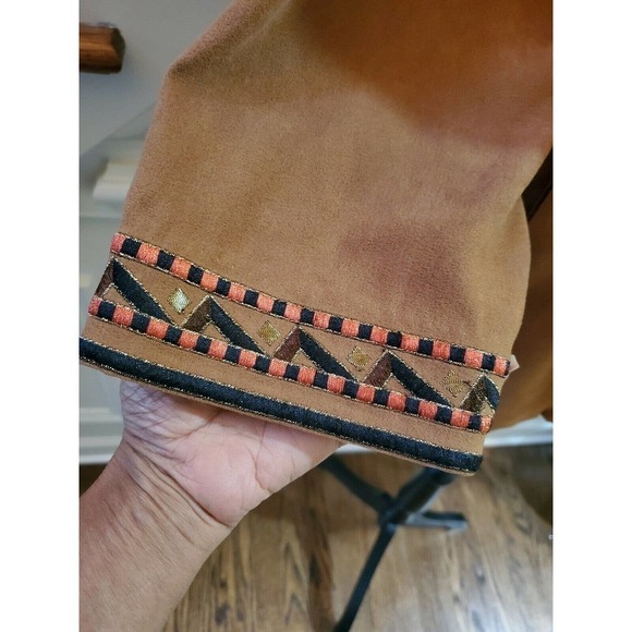 Bob Mackie Native American Design Jacket SZ L - Picture 4 of 11